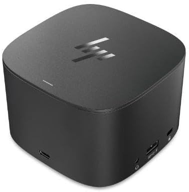 HP Thunderbolt Dock 120W G2 2UK37AA + Adapter Docking Station (Renewed)