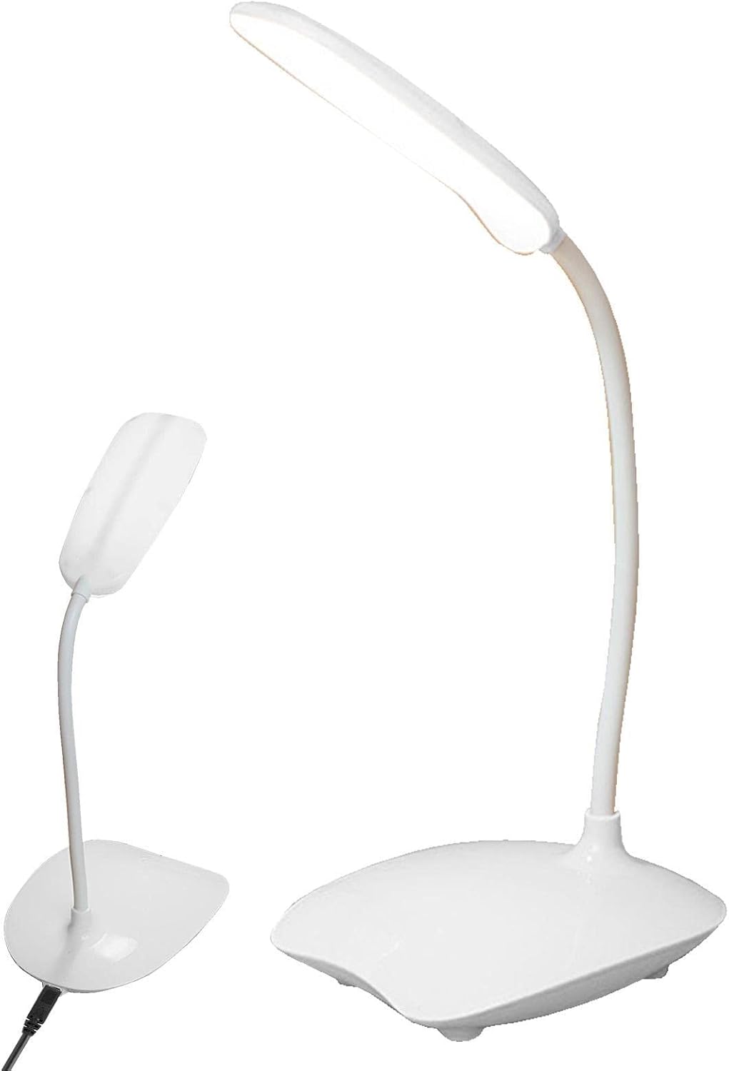 Desk Light | 360 Degree Flexible Gooseneck LED Desk Light,USB Charging Dimmable Desk Light with 3 Modes for Home Supplies, Eye-Caring