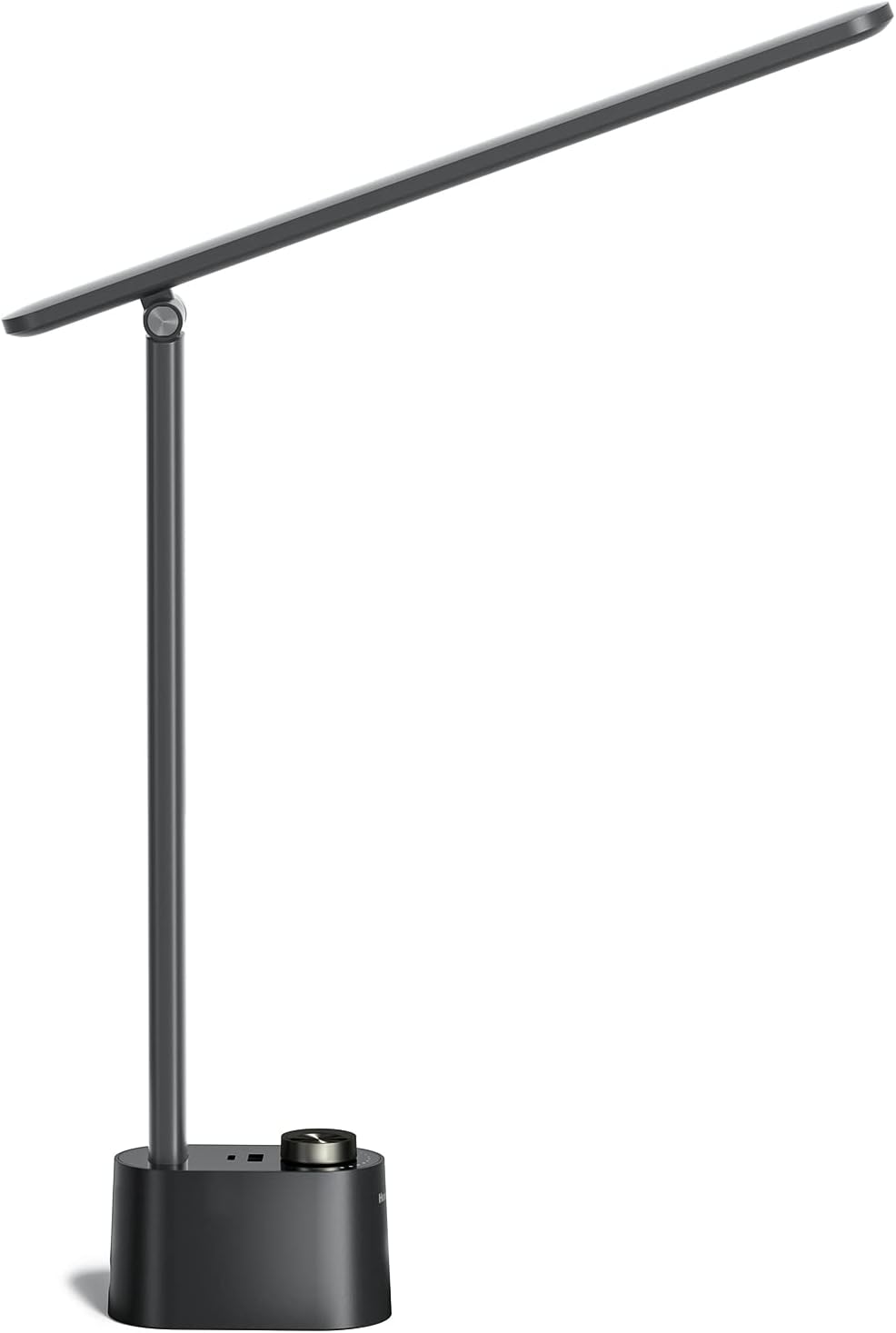 Honeywell LED Desk Lamp, 10W, 3 Colour Temperatures, Eye Protection, A+C USB Connection, Dimmable for Office, Reading, Work, Children (Black)