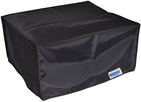 Comp Bind Technology Printer Dust Cover for Epson Workforce ET-4750 Eco Tank All-in-One Printer. Black Nylon Anti-Static Dust Cover by Comp Bind Technology Size 14.8''W x 13.7''D x