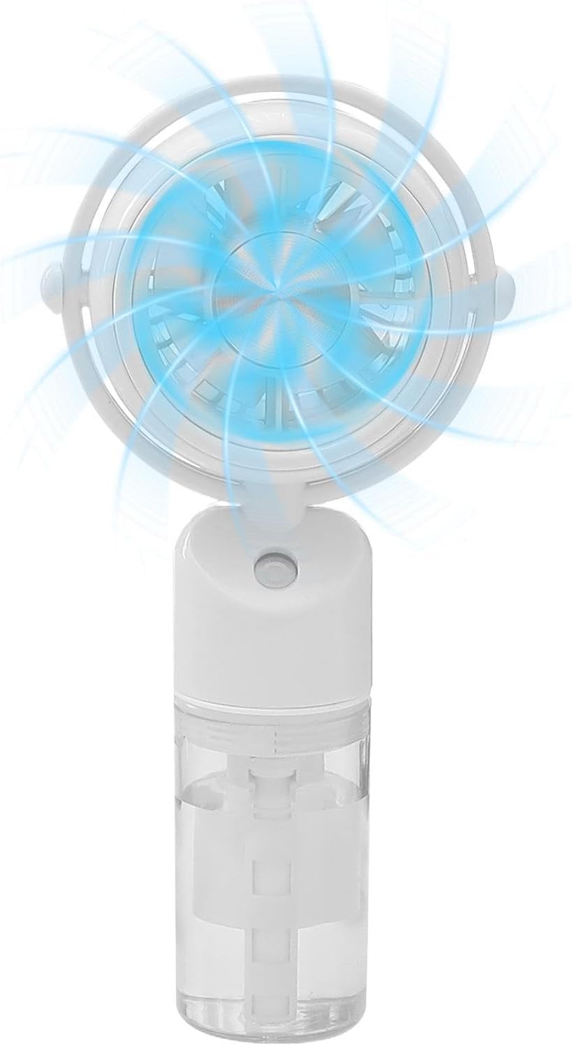 Handheld Misting Fan 3-Speed Cooling with Water Tank