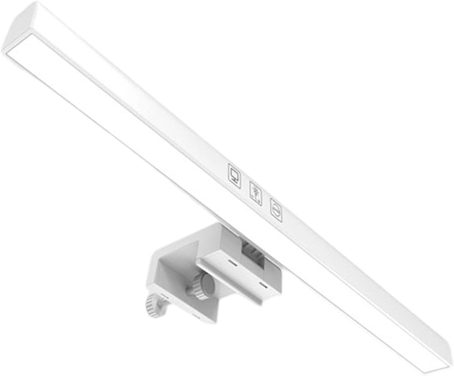 Flexible Clip on Desk Lamp, Adaptive Lighting, 1200, 33CM White