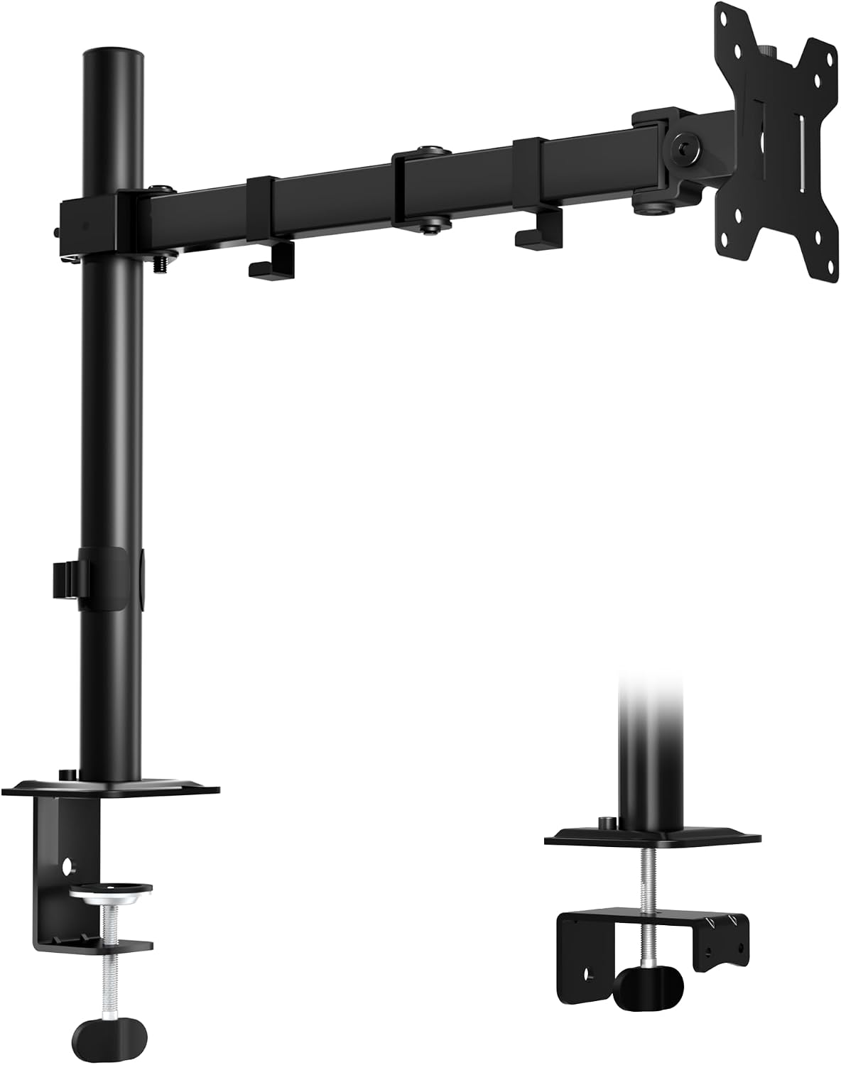 ERGOMAKER Fully Adjustable Single Monitor Arm for Screen up 13" to 27"