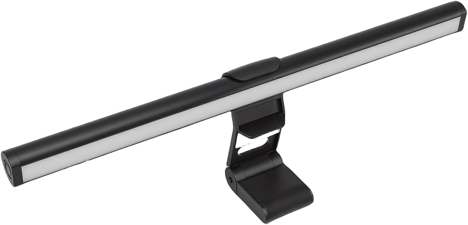 LICAEVEY Computer Monitor Light, Monitor Light Bar, 3 Color Temperature Dimmable LED Screen Lamp, Eye Care Desk Lamp for Working, Reading, Home Office