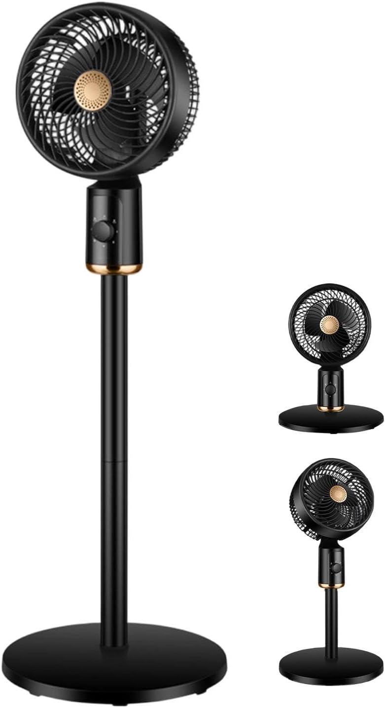Room Tower Fan 3-speed Quiet Adjustable Air Circulation Blower