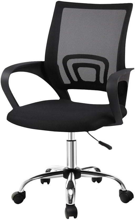 Artiss Ergonomic Office Chair Mesh Computer Desk Chair Lumbar Support Black