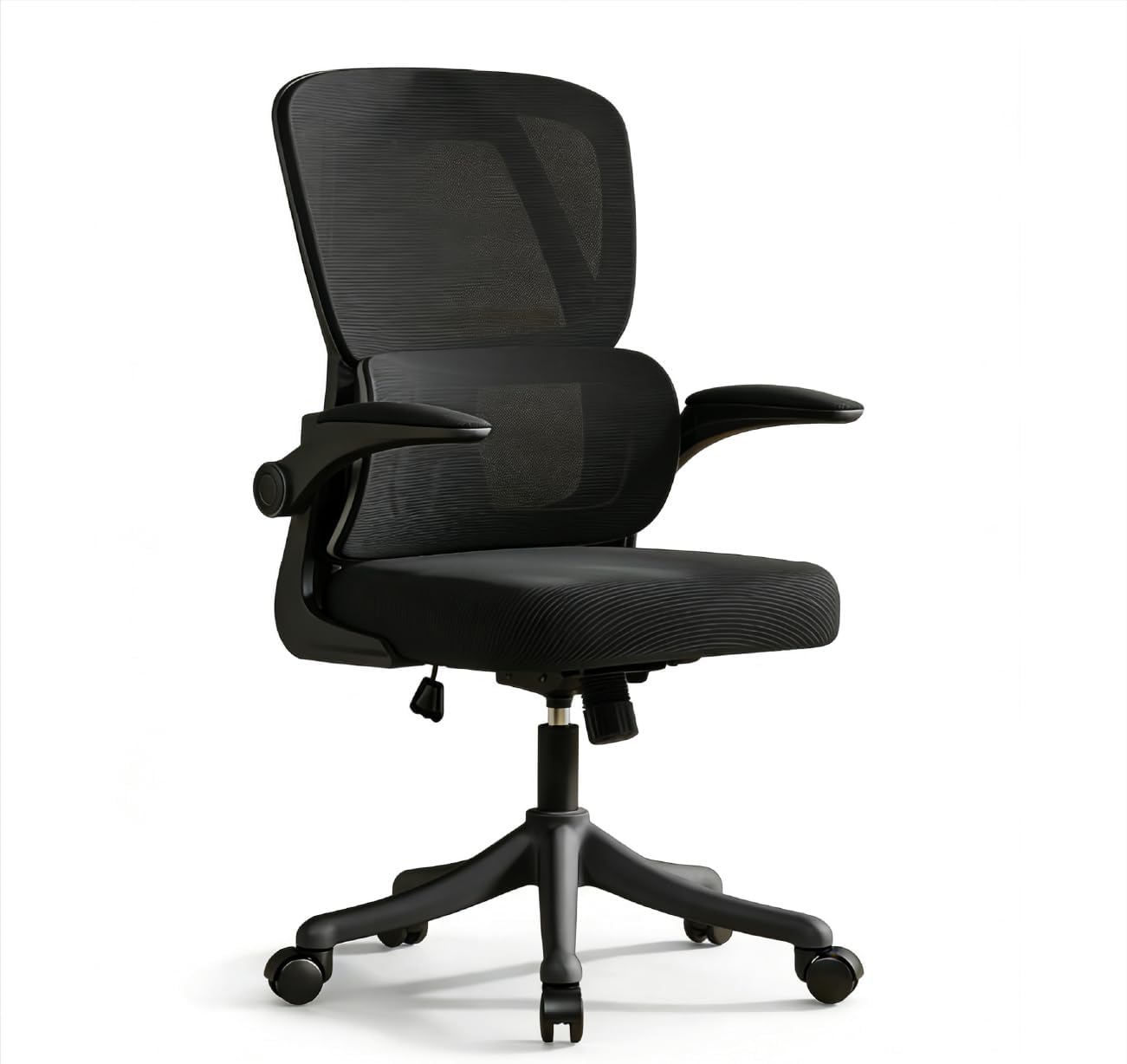 Ergo Chair Office Chair, Ergonomic Desk Chair with Adjustable Lumbar Support,Flip-up Armrests,High Back Mesh Computer Chair