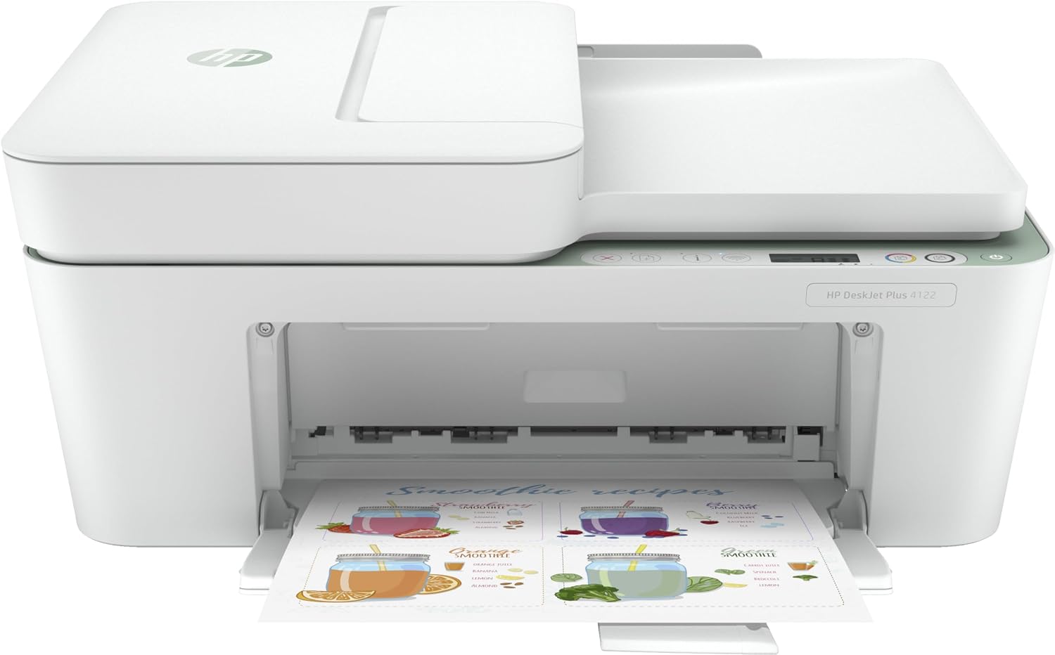 Hp DeskJet Plus 4122 Wireless AiO Inkjet Color Printer P/N:7FS85A - NES