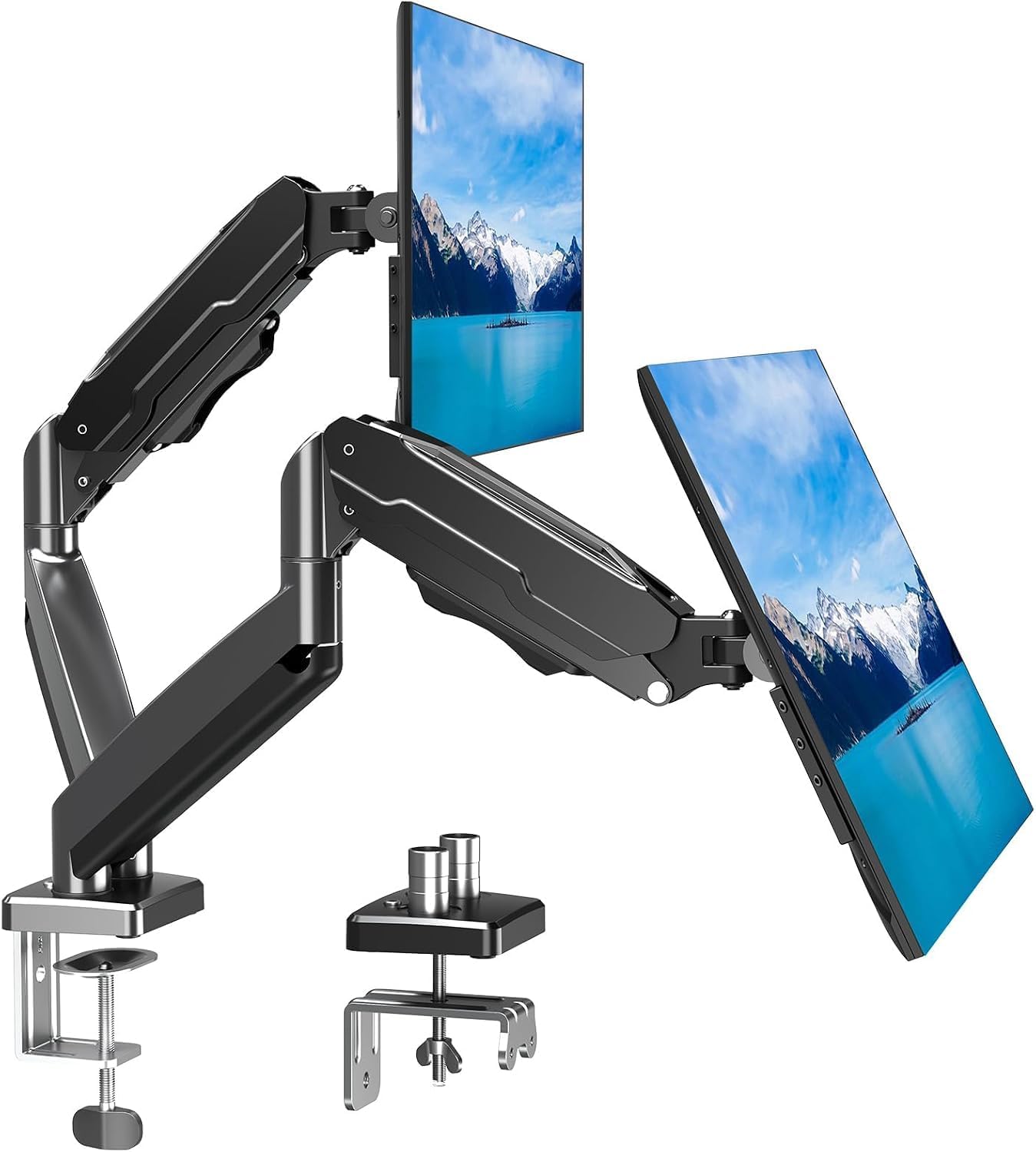 Mount PRO Dual Monitor Mount Fits 13-32" Monitor Screen, Hold 17.6 lbs Each