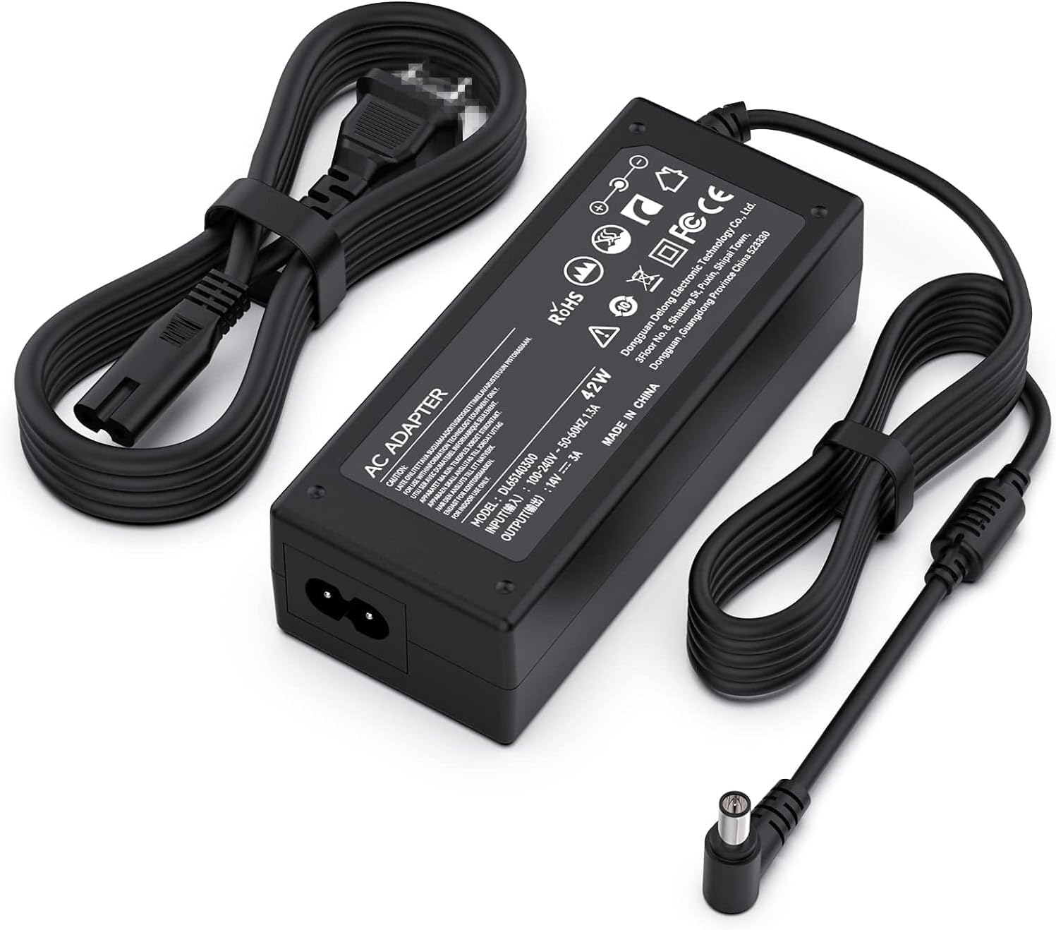14V Power Adapter Monitor Charger for Samsung 15" 17" 18" 19" 20" 22" 23" 24" 27" Monitor TV LED LCD SyncMaster S22C300H P2770 SA350 UE590 S27D360H UN22F5000AF S27B350H Charger Ada
