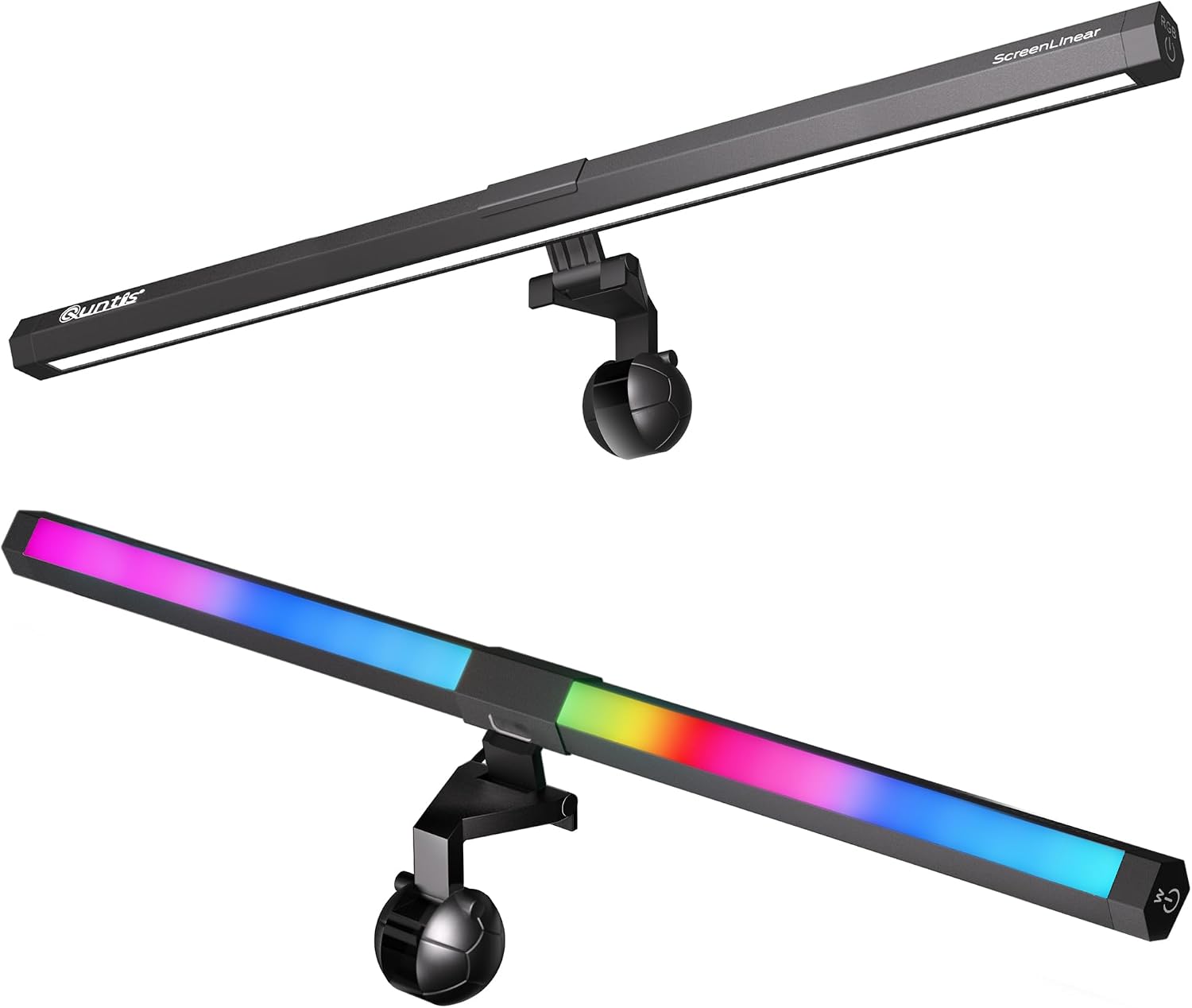 Quntis 50 cm Monitor Lamp with RGB Backlight & Touch Controls
