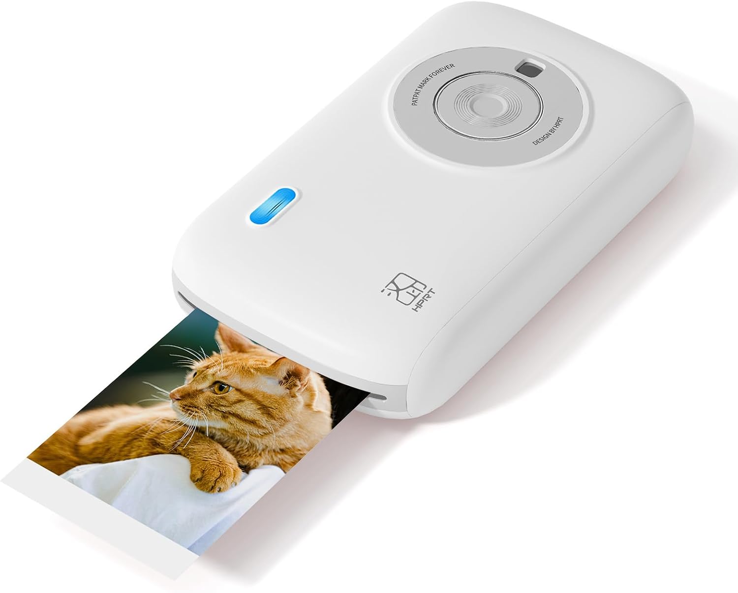 HPRT CP2100 Portable Photo Printer | 2x3 Mini?|?Bluetooth 5.0 & 4-Pass Tech