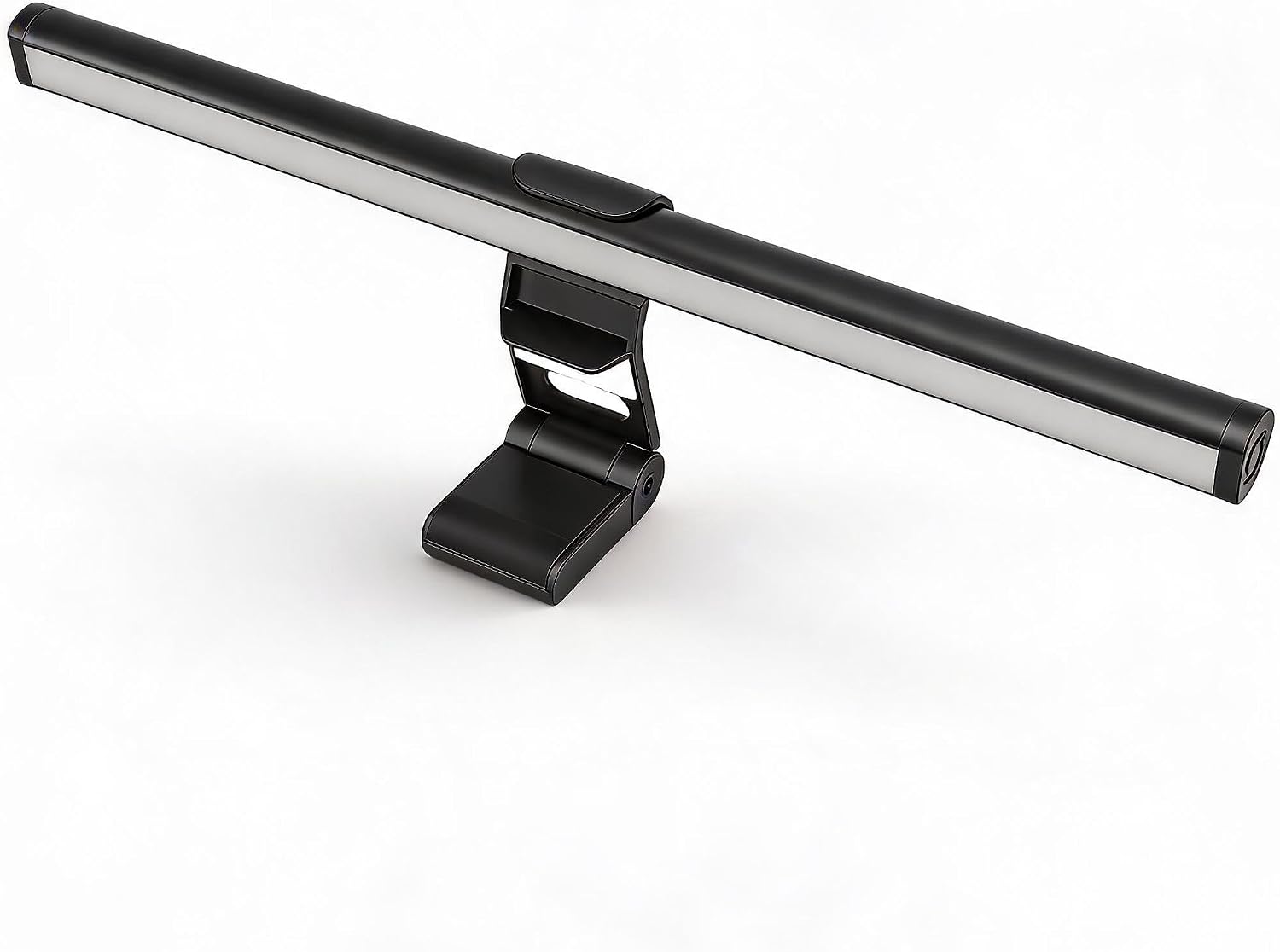 SENECESLI Computer Screen Lamp Monitor Light Bar, 3 Color Temperatures, Anti Glare Asymmetrical Design, Memory Dimming Counterweight Mount for Desk