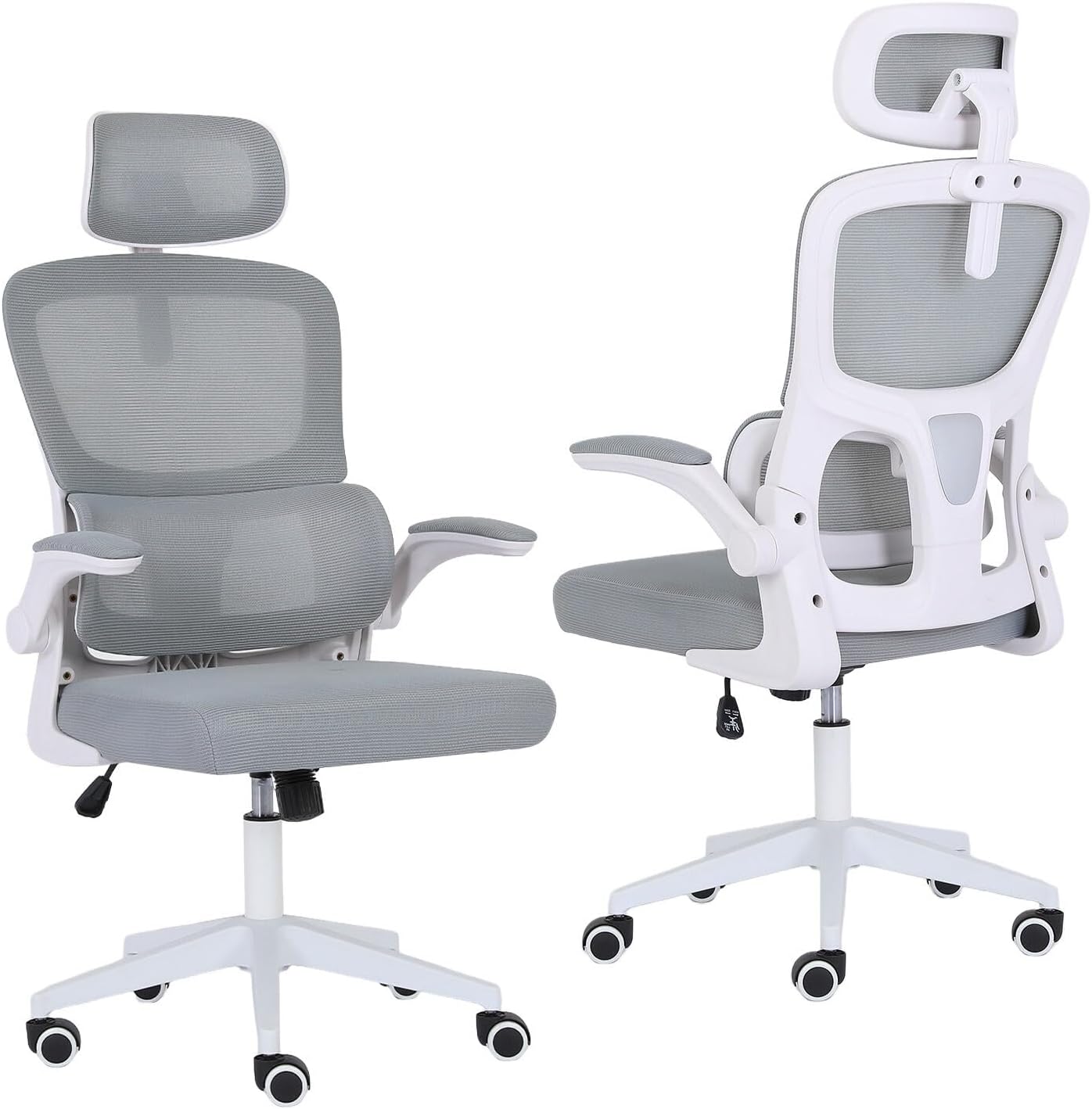 La Bella SITIO Ergonomic Mesh Office Chair, Grey