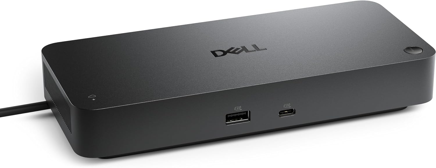 Dell Pro Thunderbolt 4 Smart Dock SD25TB4 - USB-C Docking Station with 130W Charging Power, 4X 4K Display Support, Dual DP 1.4, HDMI 2.1, 2X Thunderbolt 4, 2.5GbE, WiFi Management,