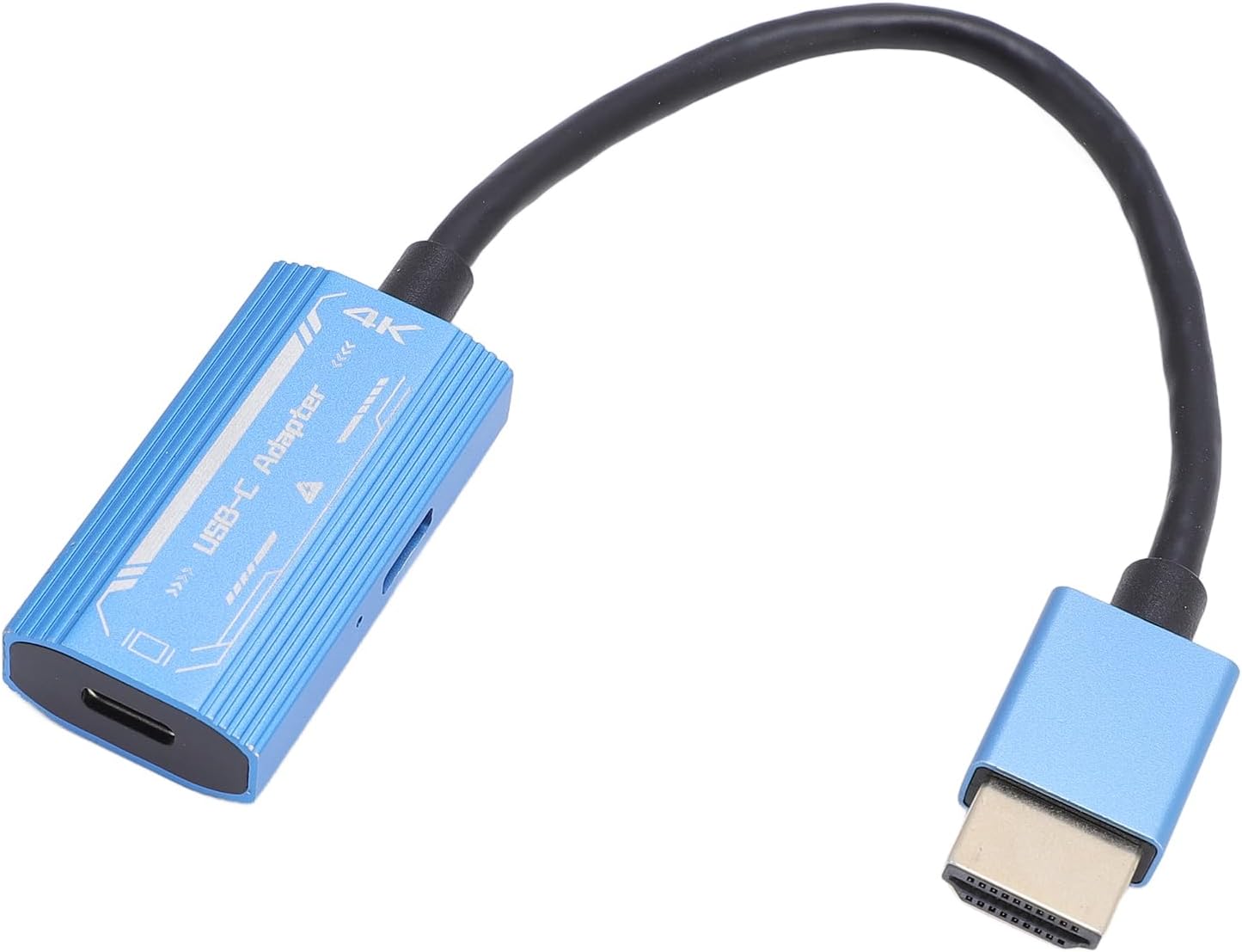 HDMI to USB C Adapter, 4K 60Hz HDMI to USB C Laptop Docking Stations, Bidirectional Video Dongle Converter, for Air 2 Pro for Air 2s XR AR Glasses Adapter for Switch Laptop