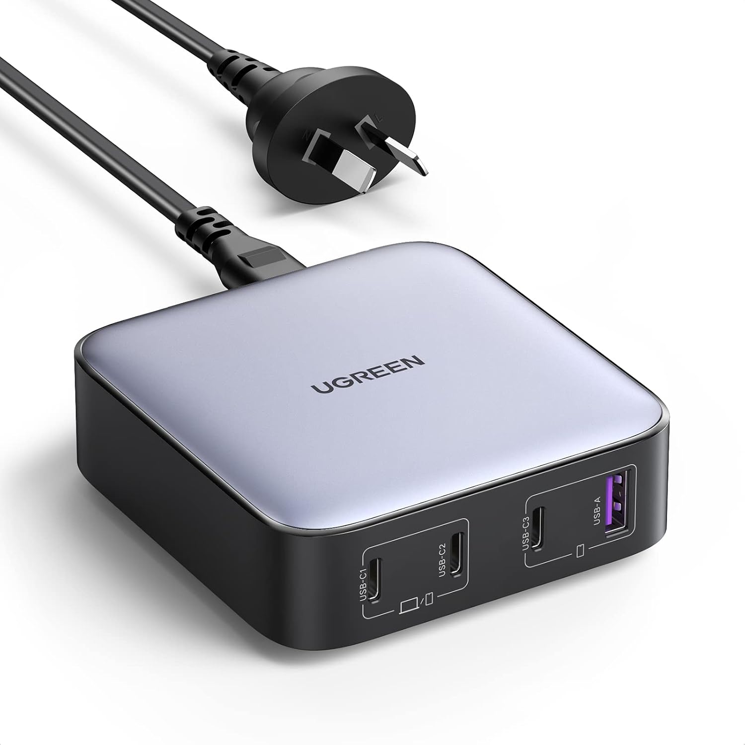 UGREEN 100W USB C Charger Nexode 4 Ports Laptop GaN II Charging Station