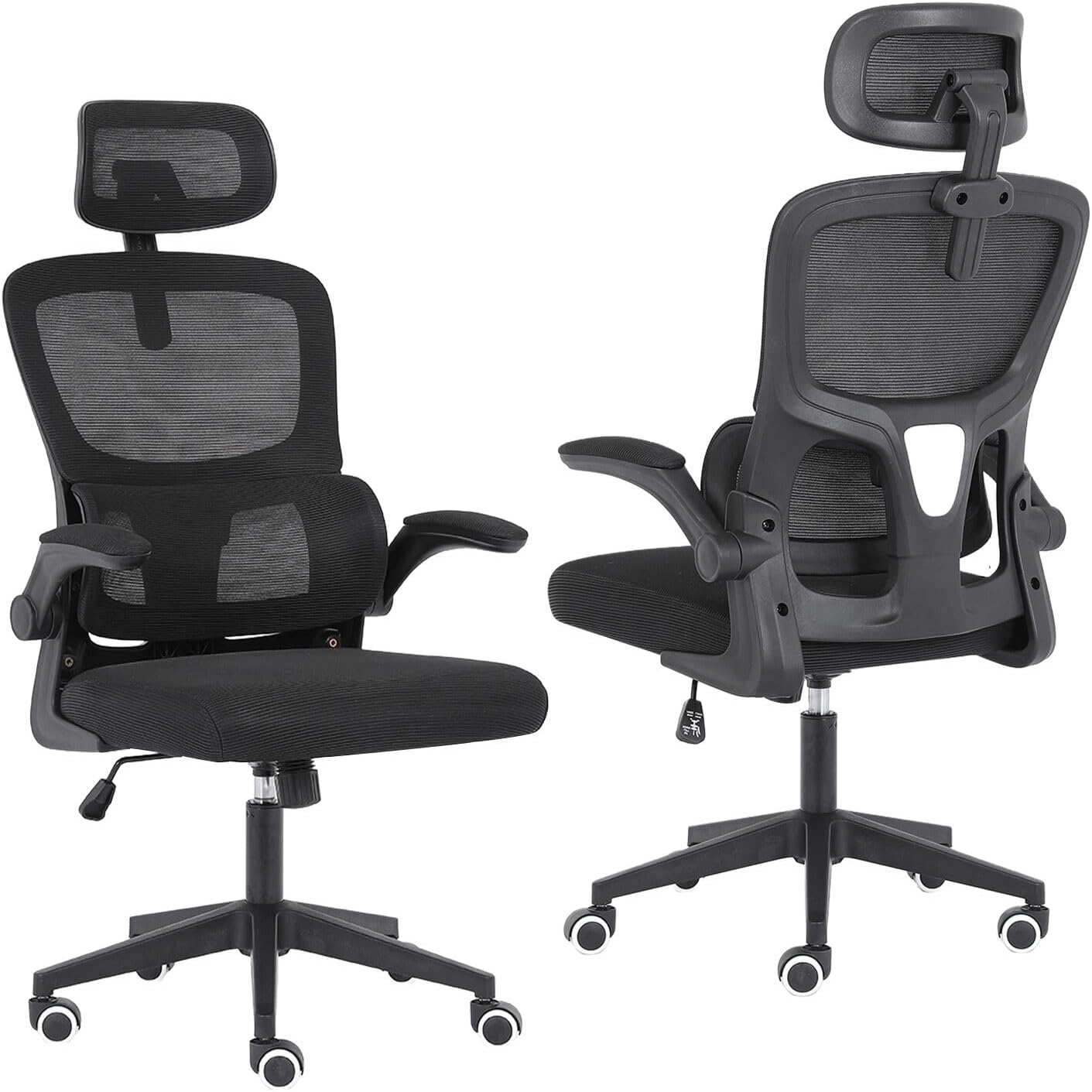 La Bella SITIO Ergonomic Mesh Office Chair, Black