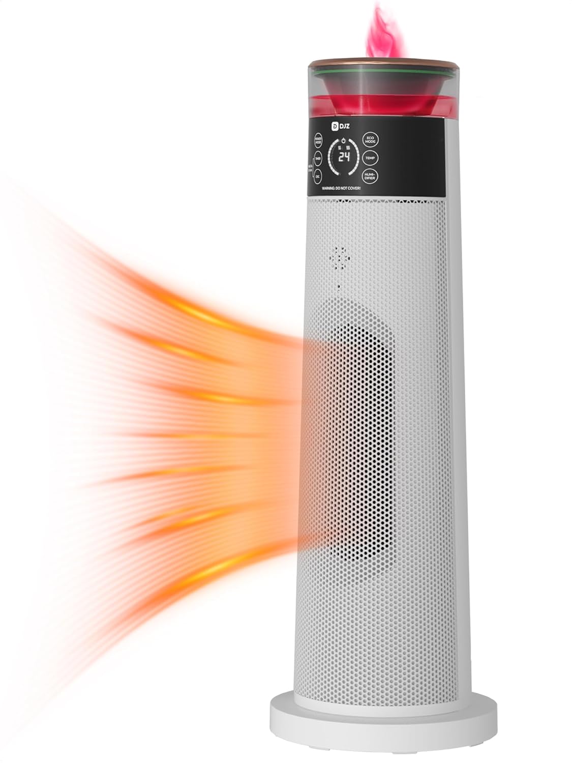 DJZ Fan Heater 2000W, Electric Heater Humidifier & Oscillating