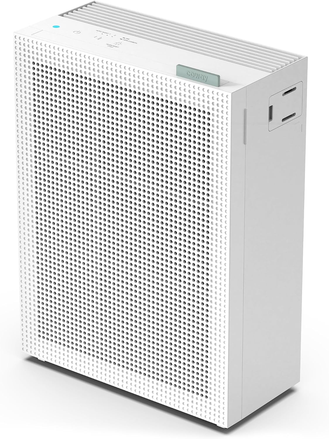 COWAY HEPA Air Purifier for bedroom, allergies, pet, AIRMEGA 150 Dove White